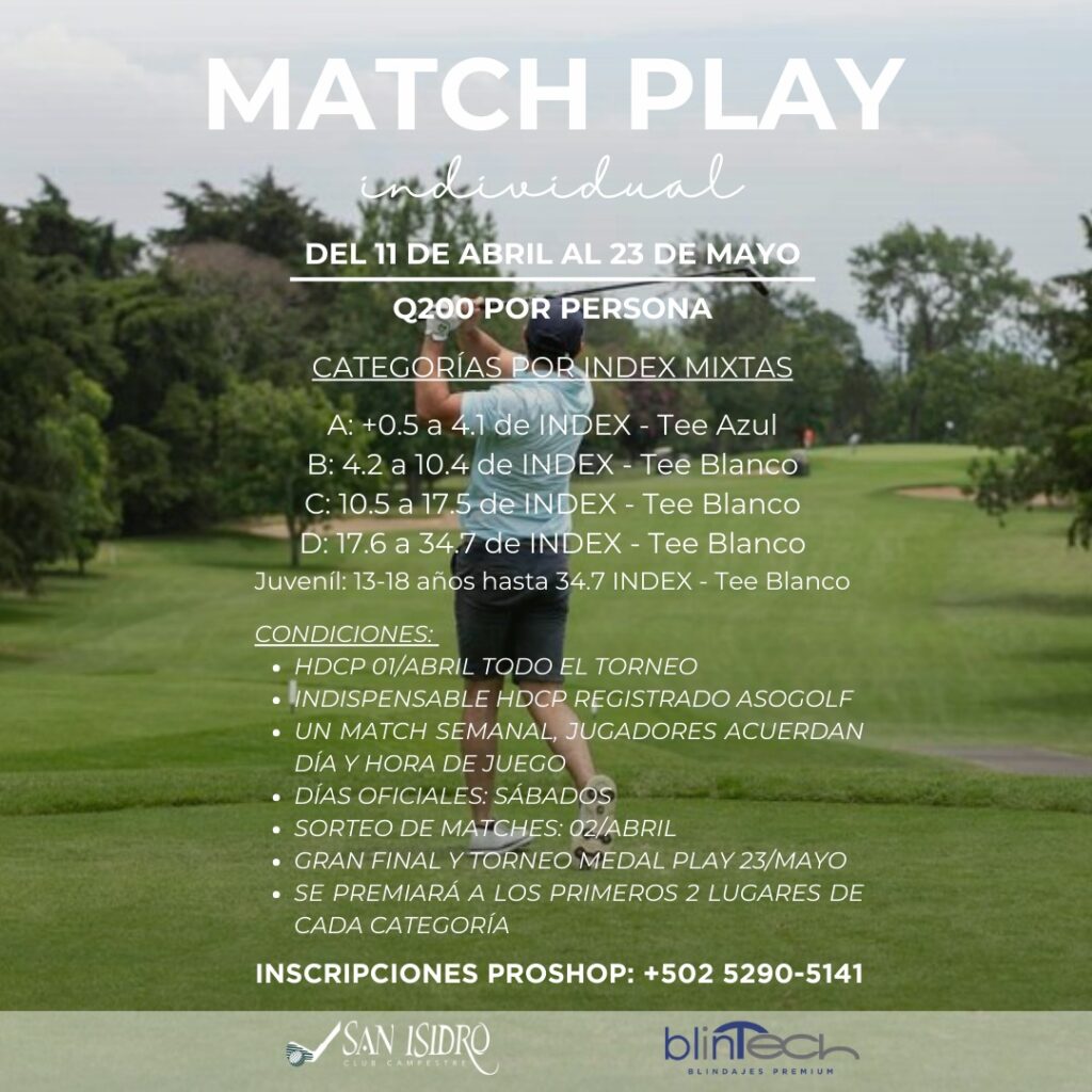 Match Play Individual 2026